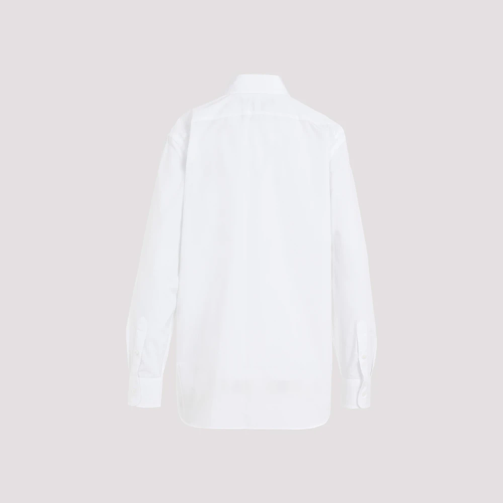 Ralph Lauren Wit Lang Shirt White Dames