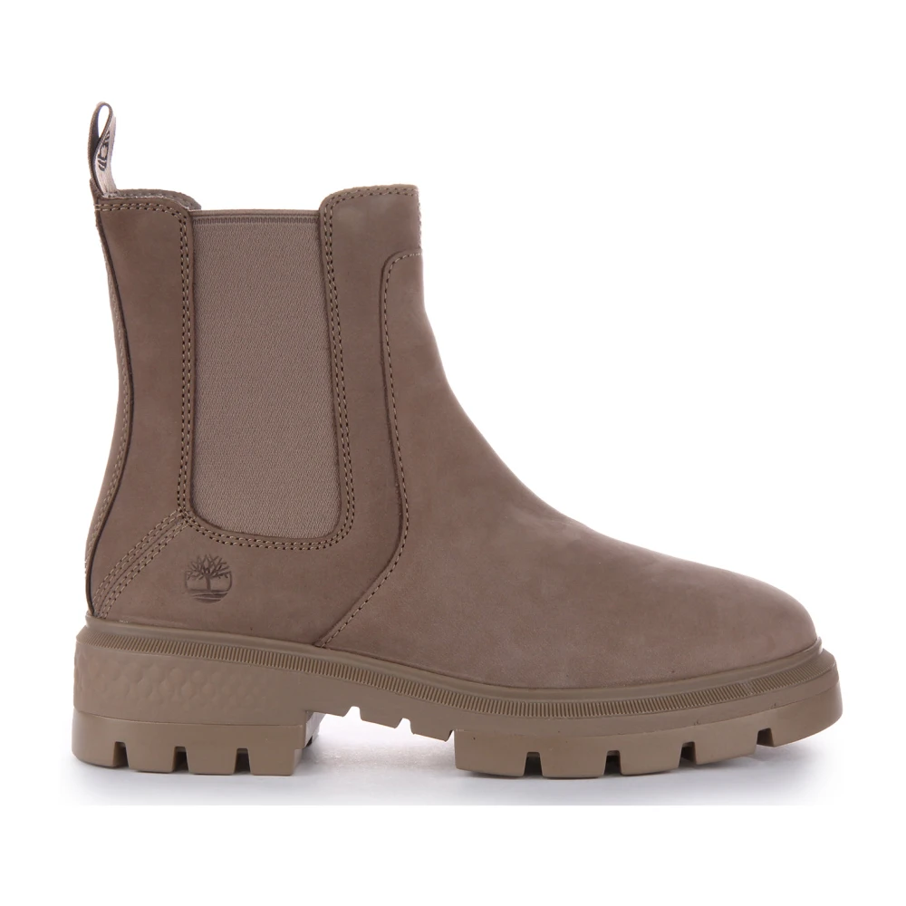 Timberland Beige Chelsea Boots, Female, 6 1/2 Uk, Mid Chelsea Boots