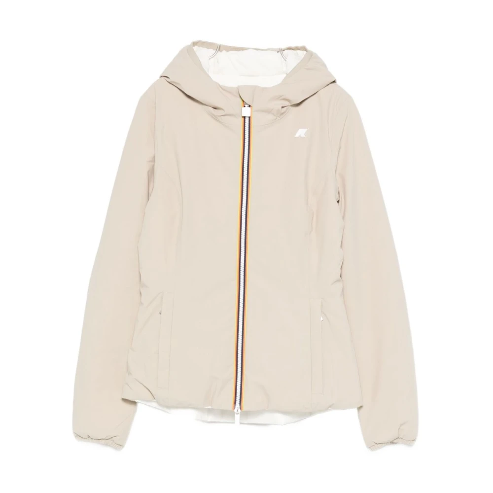 K-Way Donna Beige - Lily St Warm Jacket - Jackets - S
