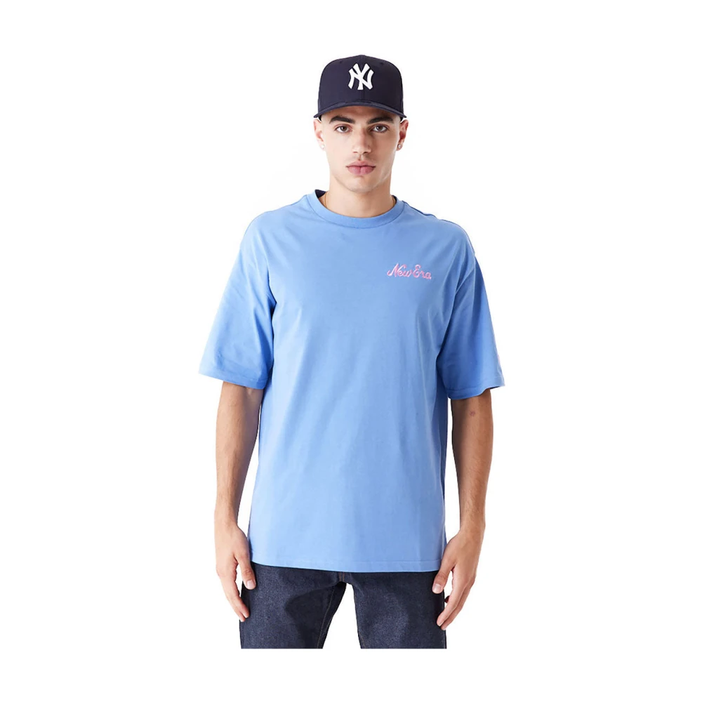 New era T-Shirts Blue Heren