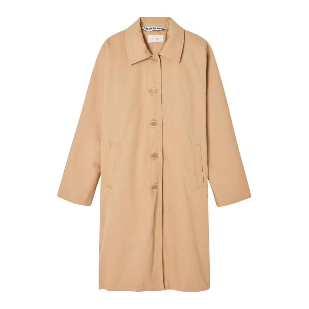 Coats > Single-Breasted Coats - - American Vintage - Modalova