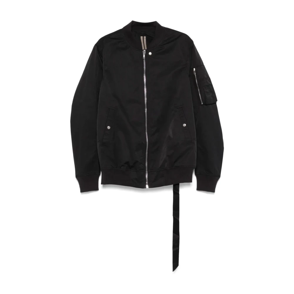 Rick Owens Klassiek Flight Bomberjack Black Heren