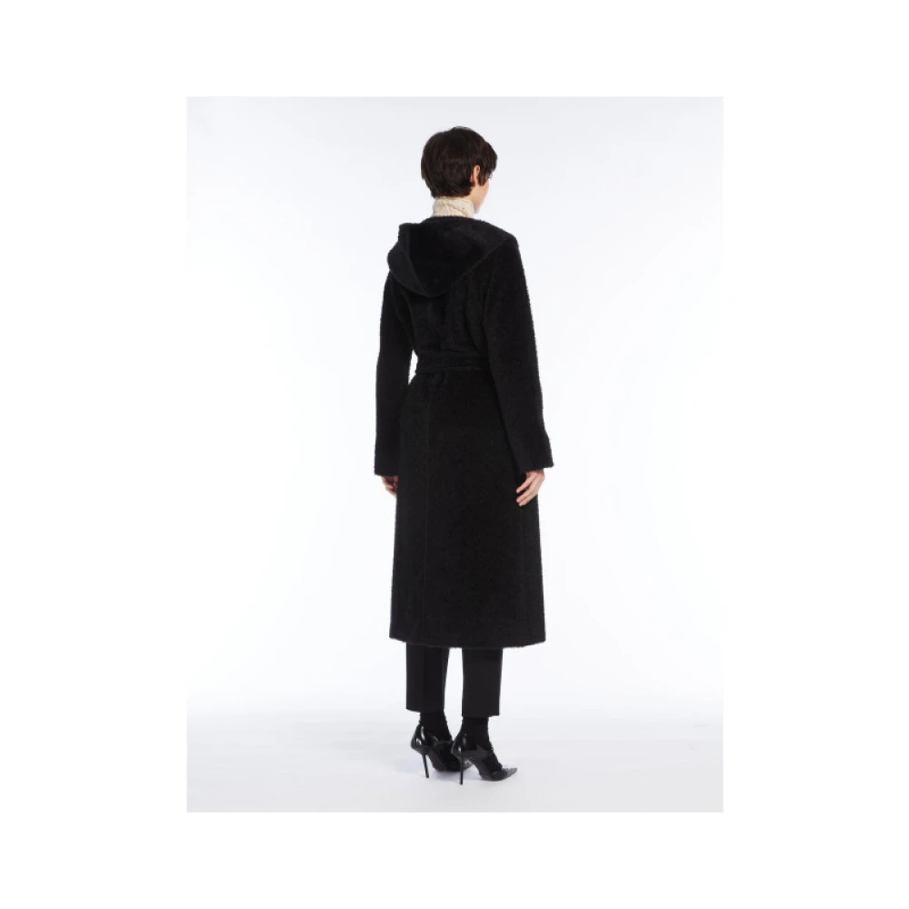 Max Mara Stijlvolle Jas Array Groot Black Dames
