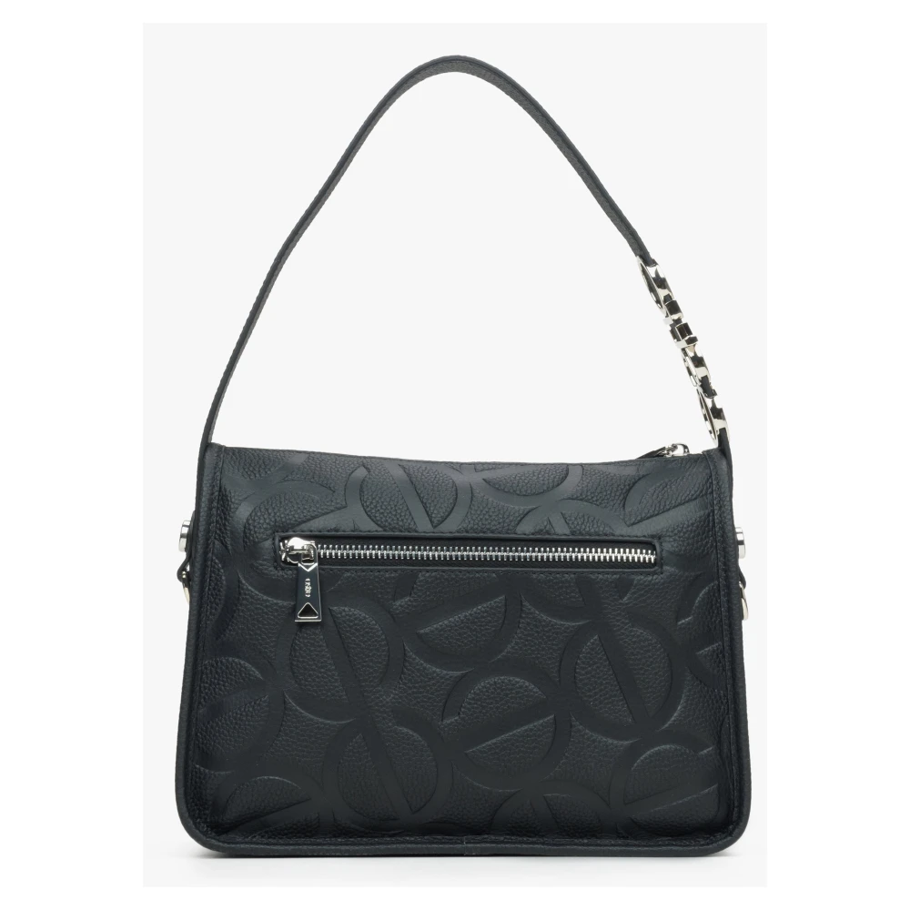 Estro Zwarte Schoudertas voor Vrouwen Er00114941 Black Dames