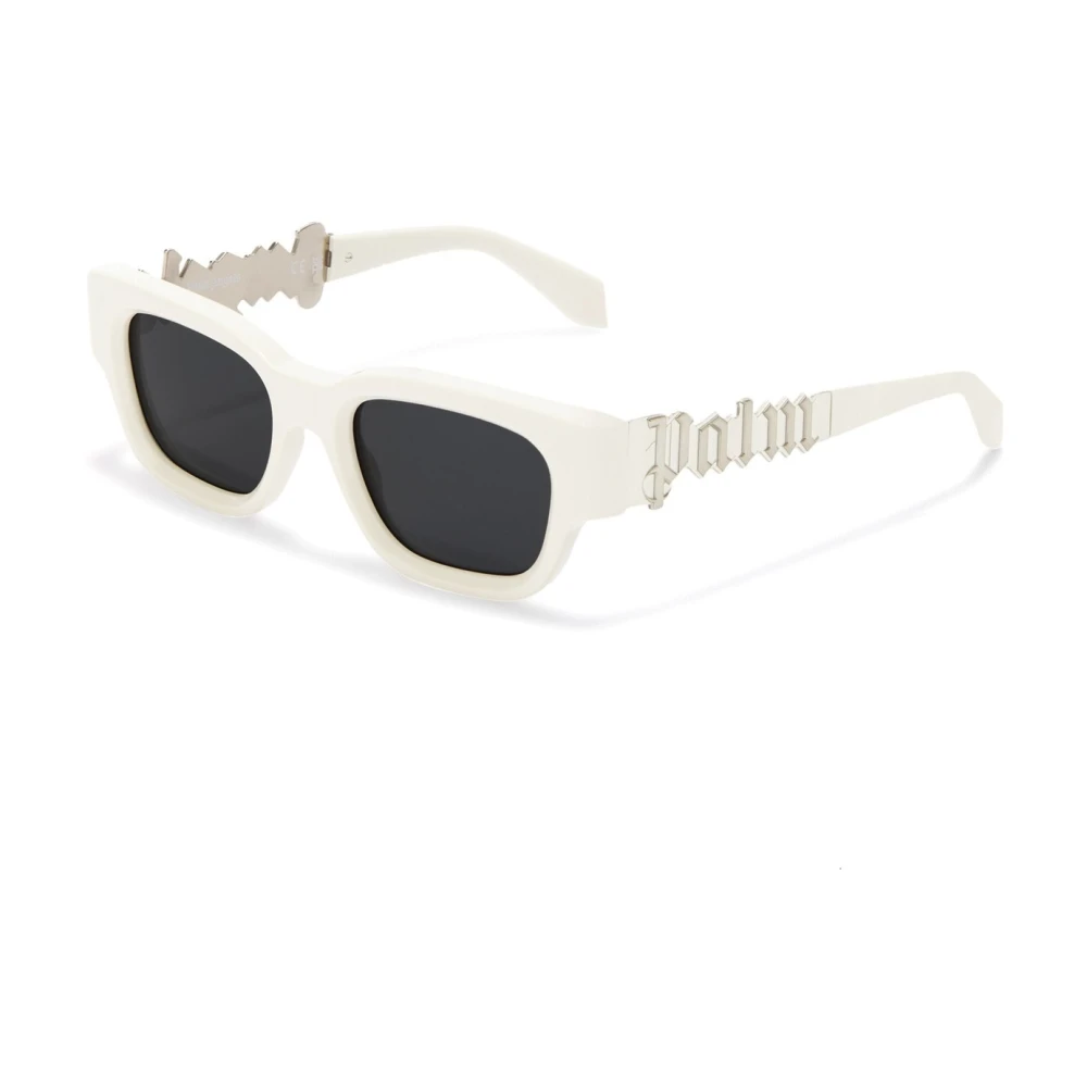 Palm Angels Peri042 0107 Sunglasses White Unisex