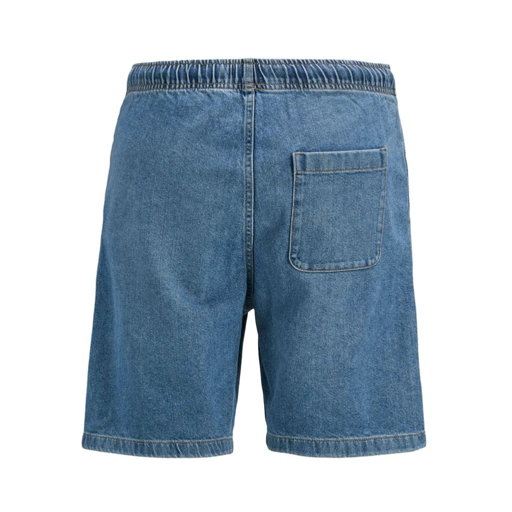 jack & jones Lichtblauwe Katoenen Shorts voor Mannen Blue Heren