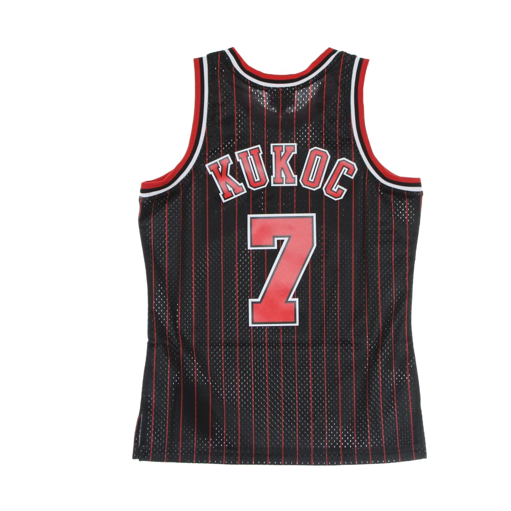 Mitchell & Ness Chicago Bulls Basketball Tank Top Toni Kukoc 1995-96 Black Heren