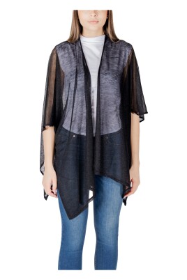 black-short-sleeve-cardigan