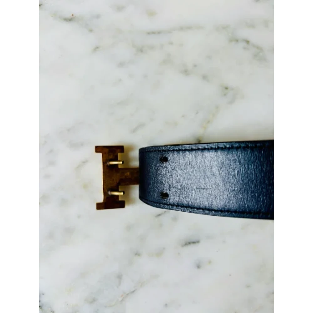 Hermès Vintage Pre-owned Leather belts Green Dames