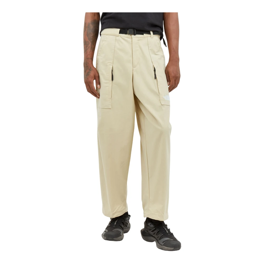 The North Face Canvas broek met geïntegreerde riem Beige Heren