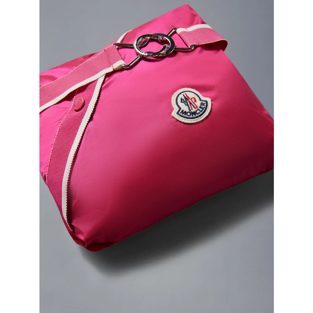 Moncler Fuchsia Jassen met Verstelbare Capuchon Pink Dames