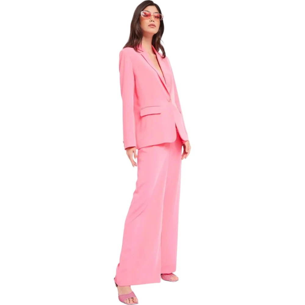 Gaudi Blazer Jas voor Vrouwen Pink Dames