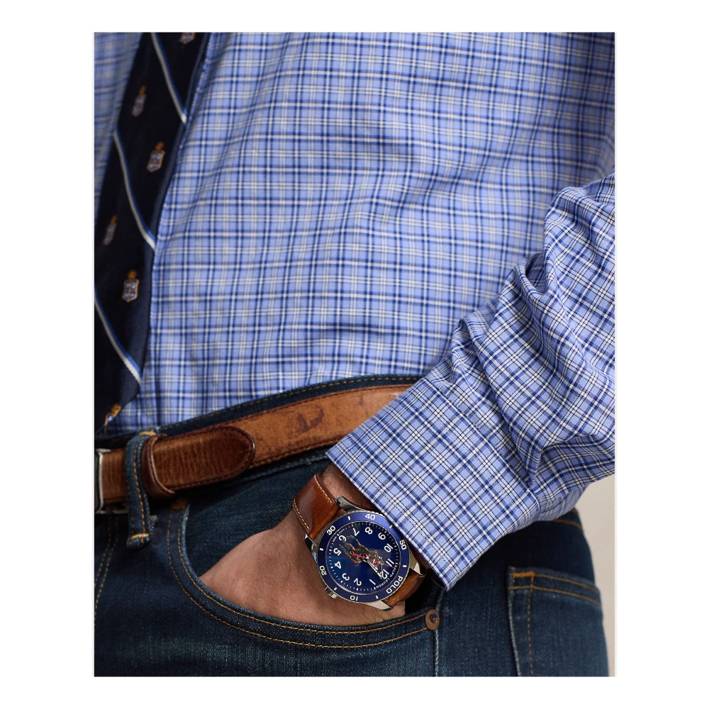 Ralph Lauren Casual Overhemd Blue Heren