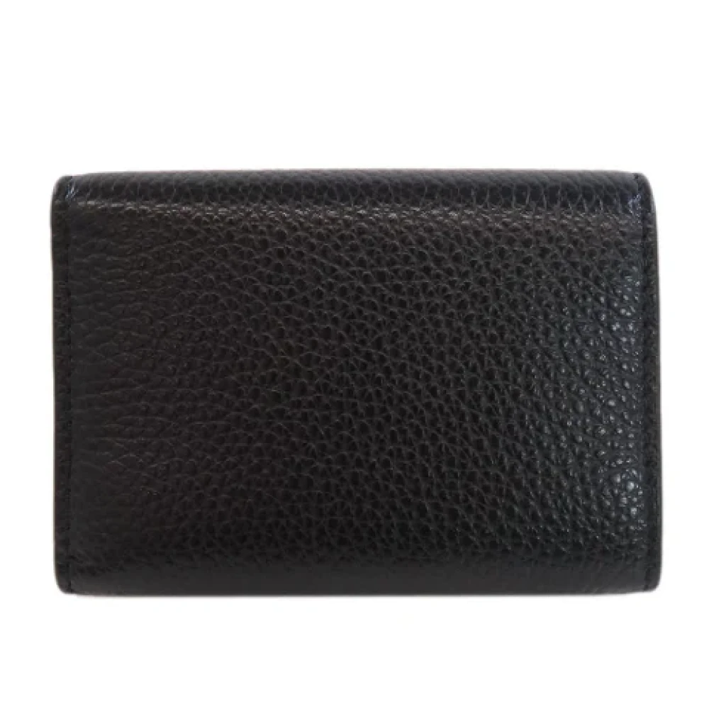 Balenciaga Vintage Pre-owned Leather wallets Black Dames