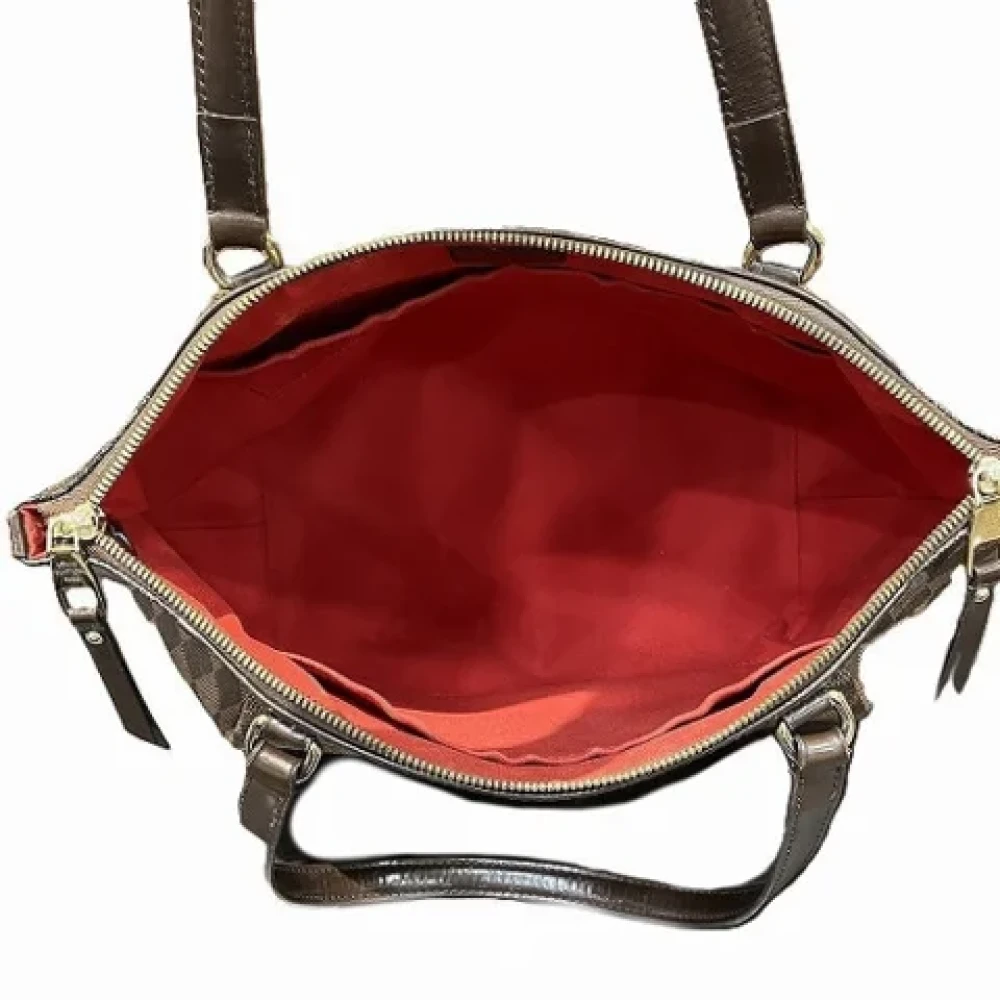 Louis Vuitton Vintage Pre-owned Fabric totes Brown Dames
