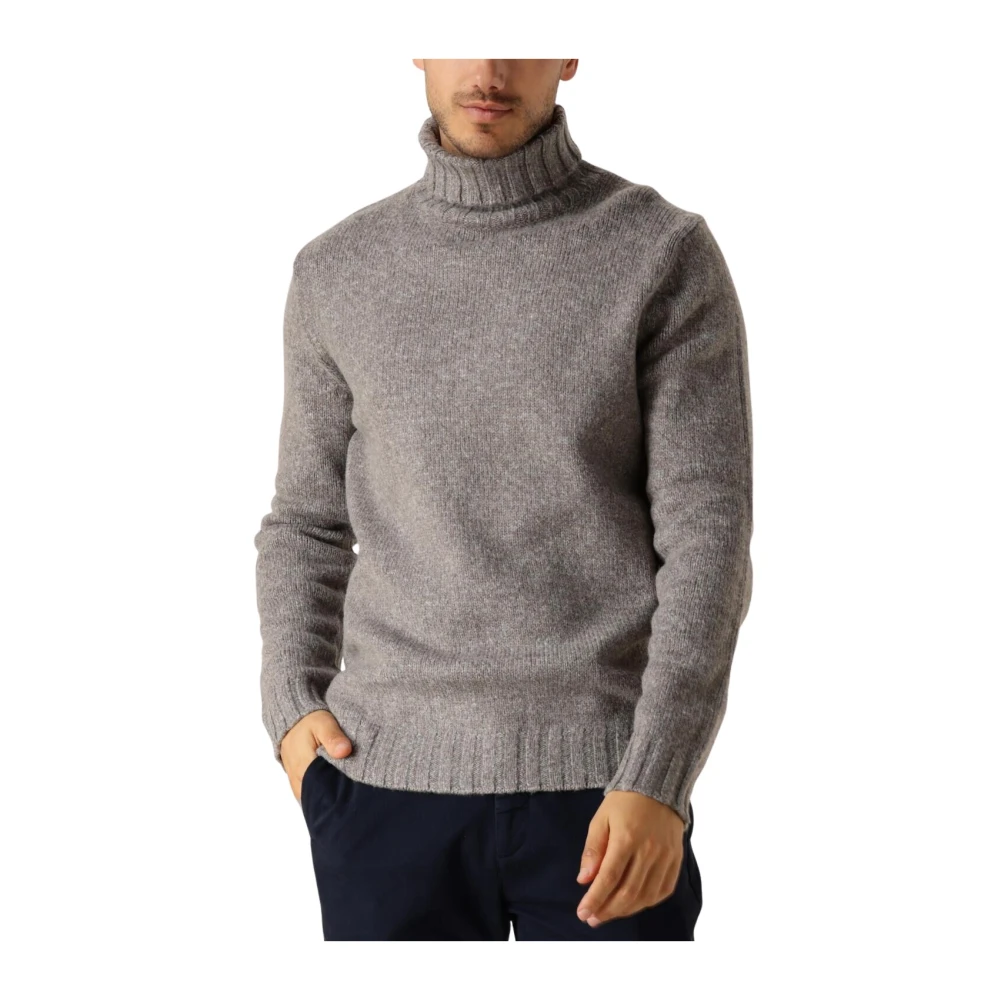 Dstrezzed Heren Turtleneck Sweaters & Vests Gray Heren