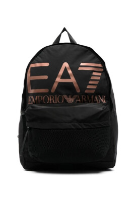 casual-black-backpack-with-rose-gold-logo