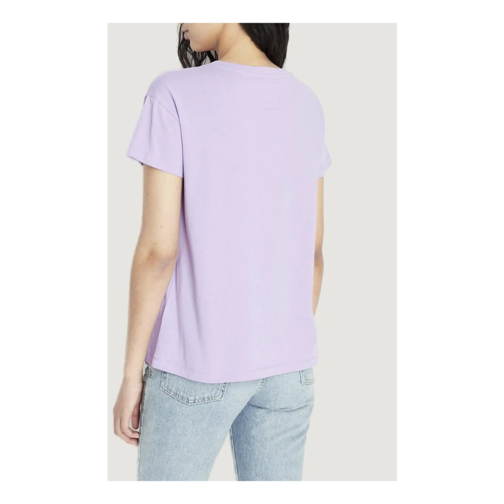 Armani Exchange T-Shirts Purple Dames