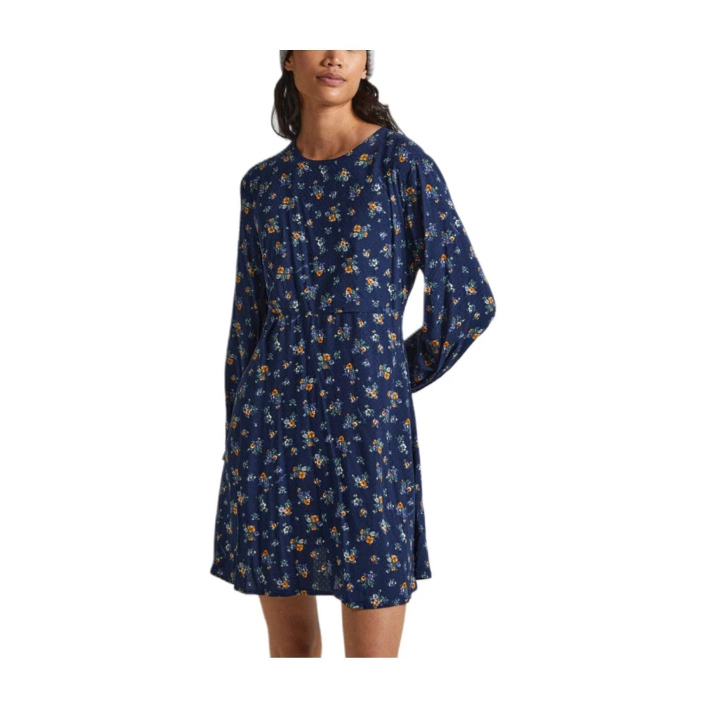Pepe Jeans Women's Blue Inma Dress - Short Dresses - Xs - Dresses