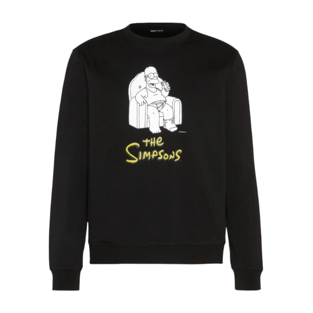 Antony Morato Hombre Negro Sudaderas, Talla: M
