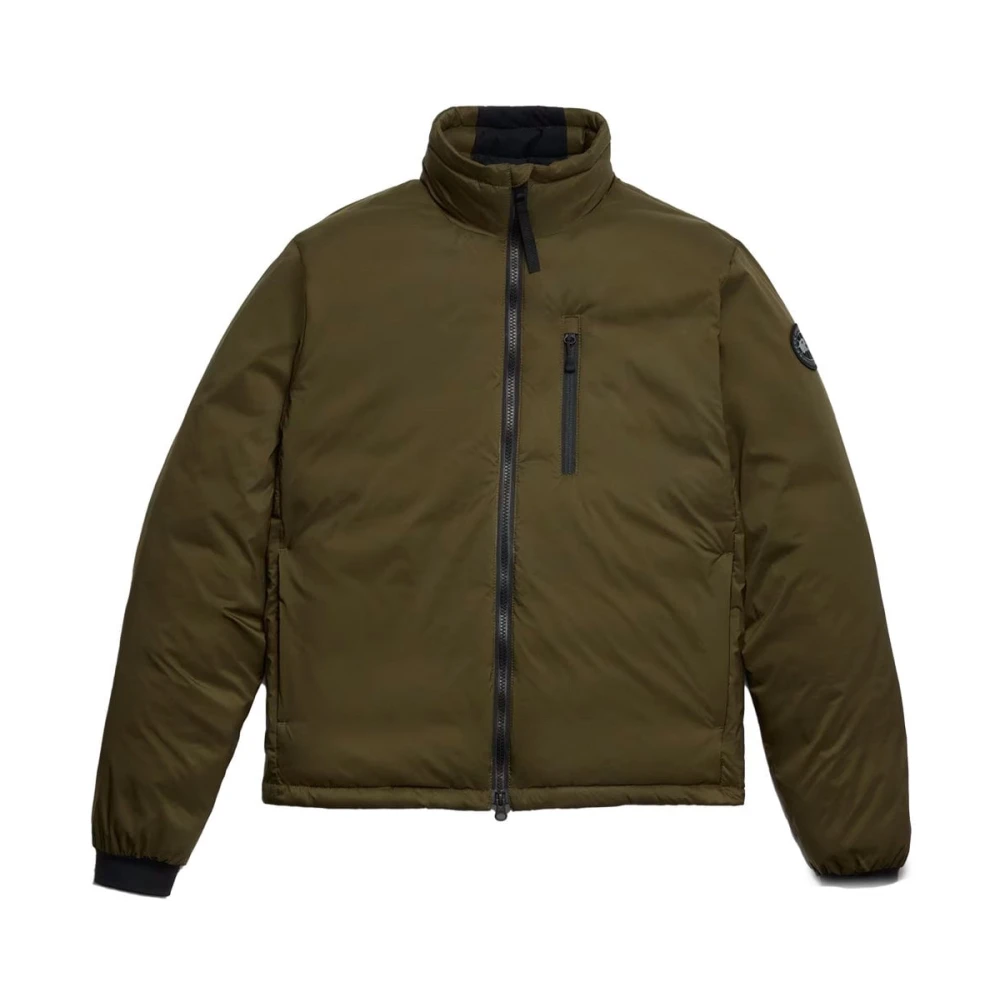 Canada Goose , Winter Jackets, Male, Green, 2XL, Lodge Jacket Black Disc Khaki