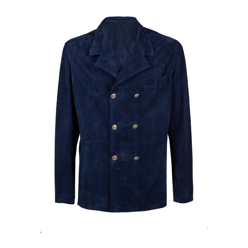 Eleventy Hombre Azul Chaquetas, Talla: 3XL