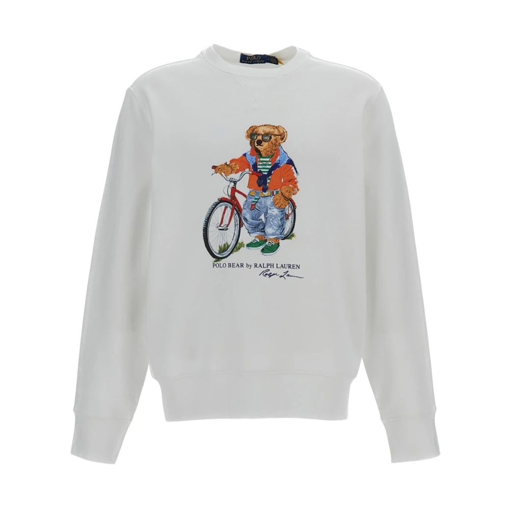 Polo Ralph Lauren Vit Crewneck Sweatshirt