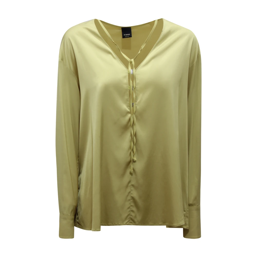 Pinko Donna Verde Camicette L, New,