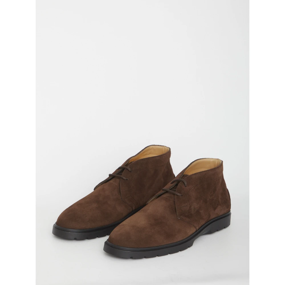 TOD'S Laced Shoes Brown Heren