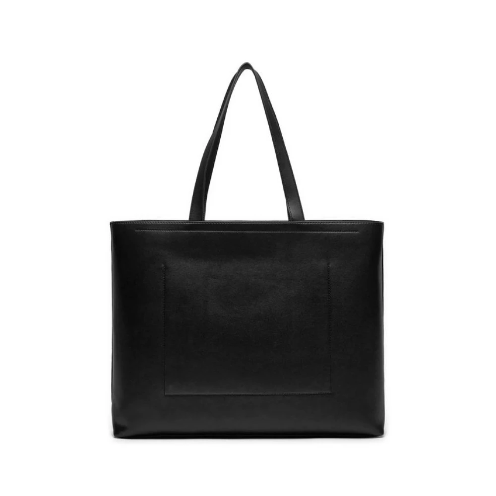 Calvin Klein Jeans Zwarte Polyethyleen Dames Handtas Black Dames