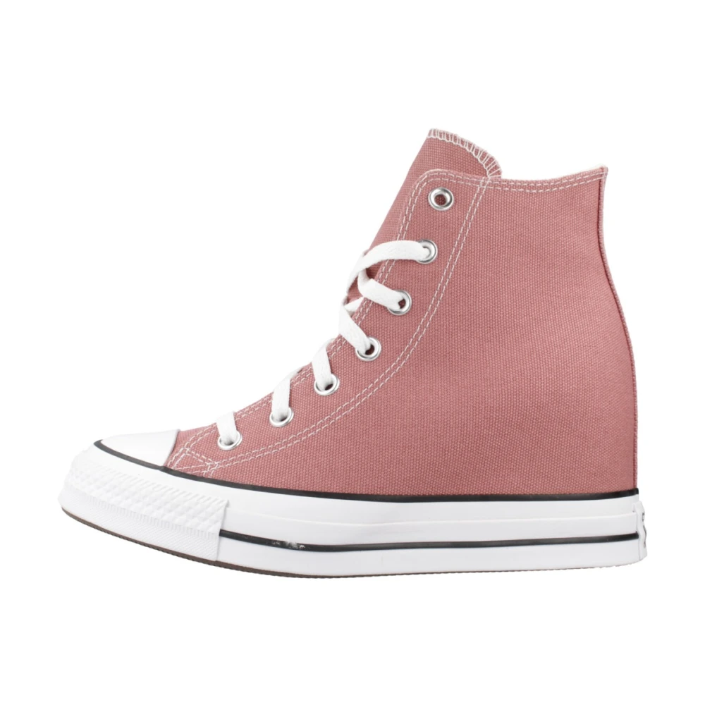 Converse Women's Pink Wedge Trainers - Sneakers - 12 Uk - Shoes