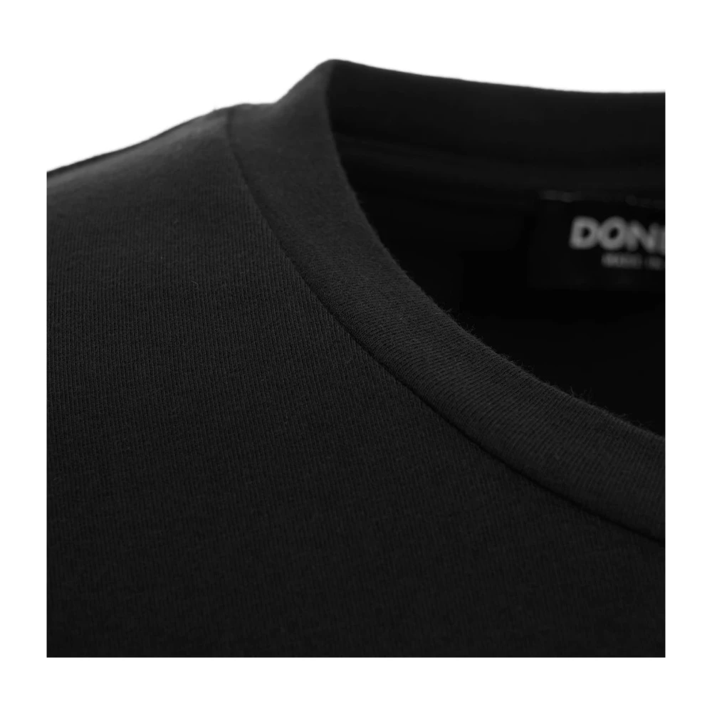 Dondup T-Shirts Black Heren