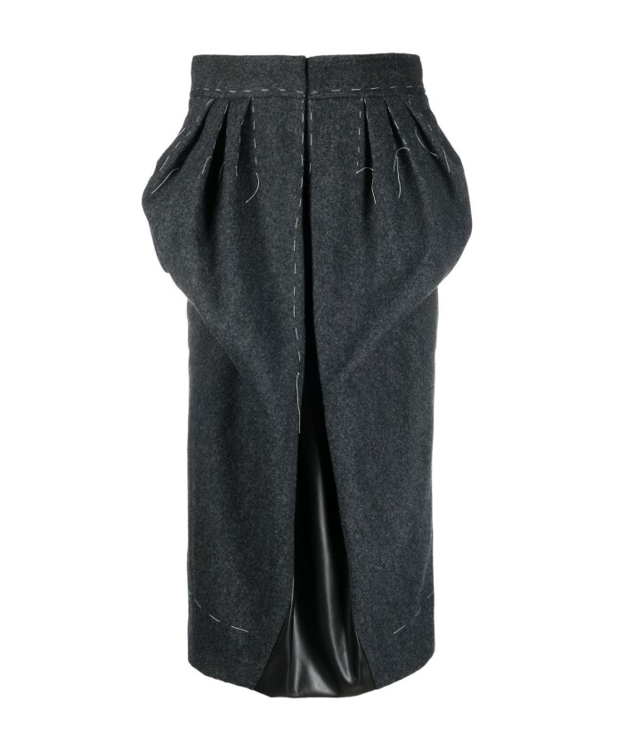 elegante-jupe-midi-grise-en-laine