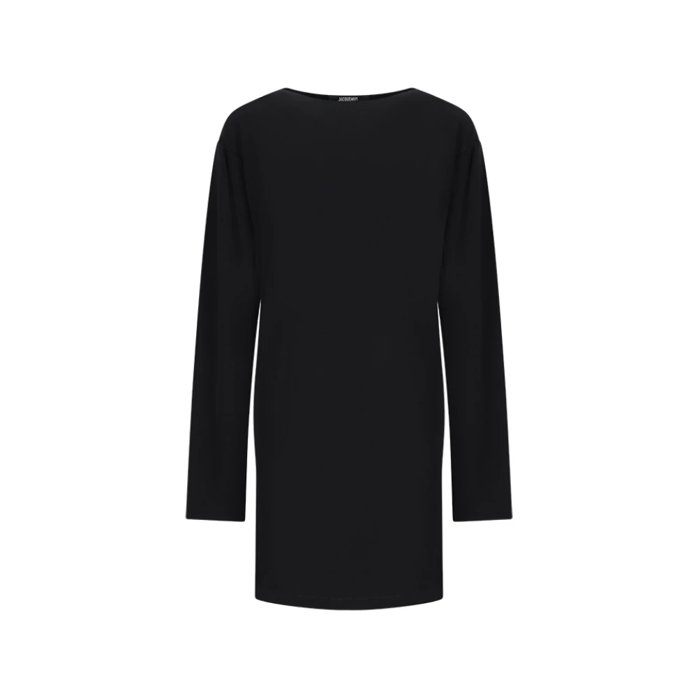 Jacquemus Black Short Dresses, Female, Xs, La Robe Mistral