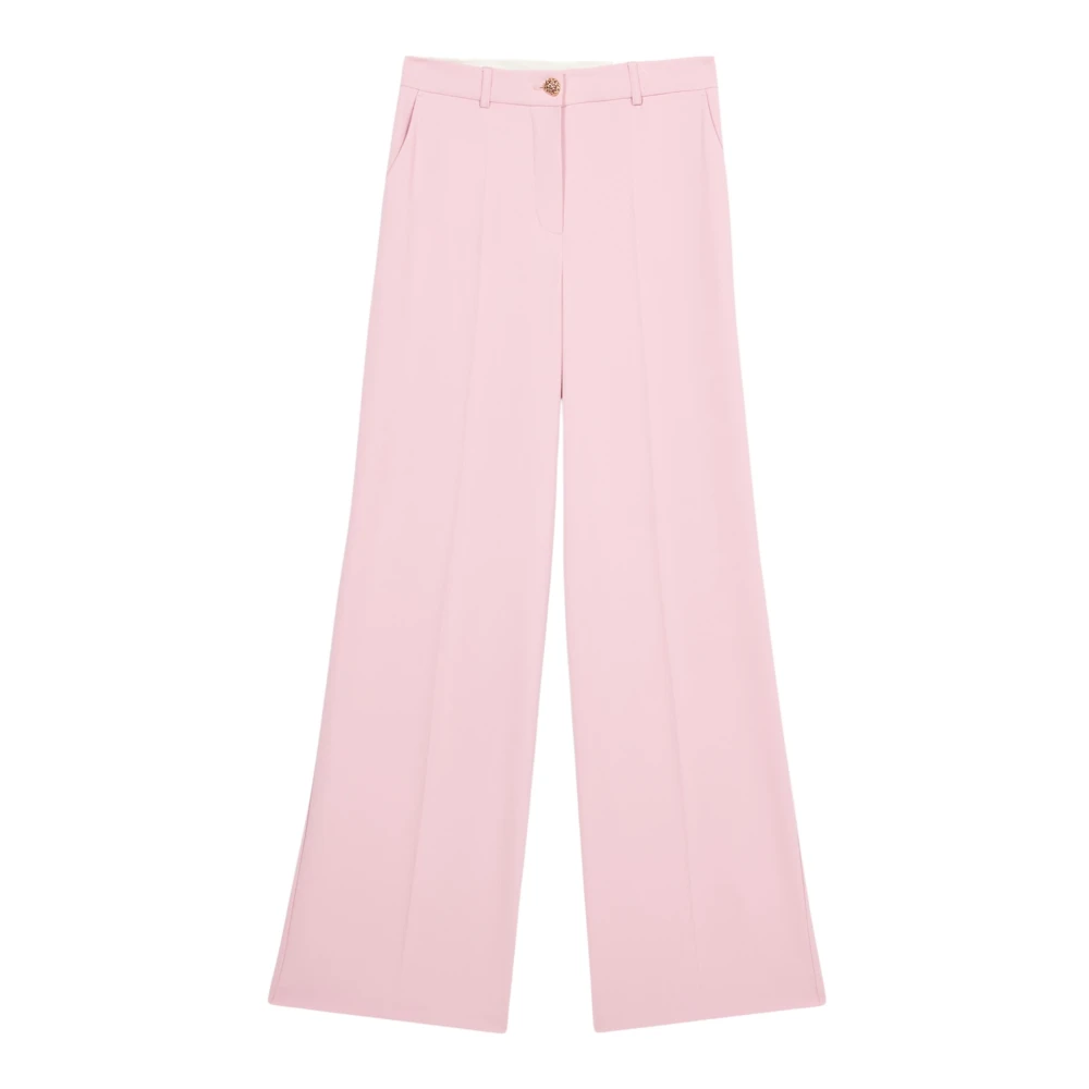 Oltre Solid Palazzo Byxor Pink, Dam