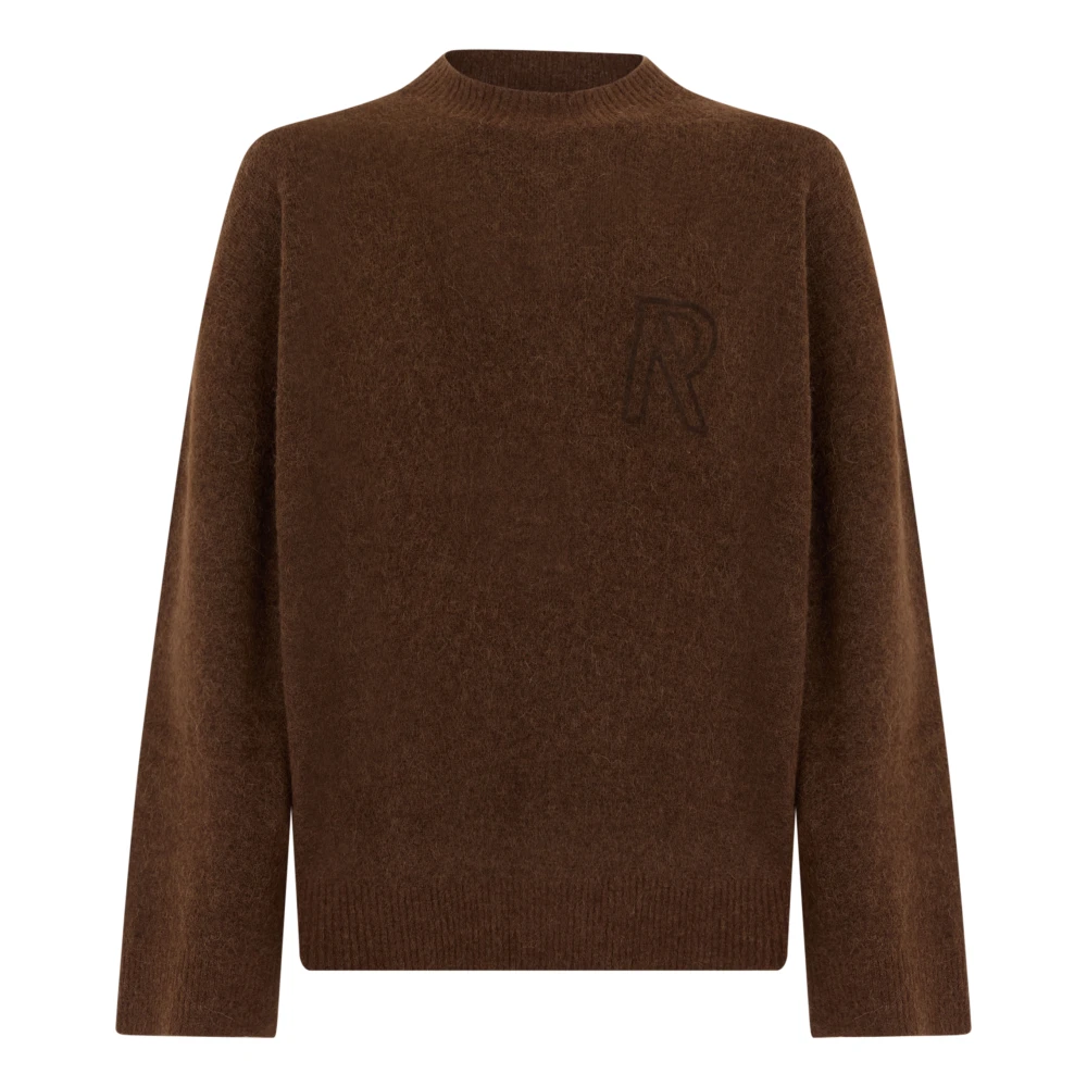 Represent Crew Neck Jumper - Male - Round-Neck Knitwear - Brown - Xl - Knitwear