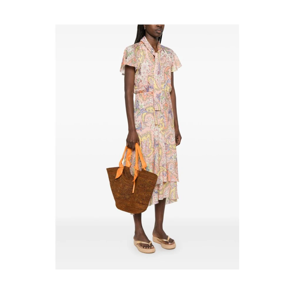 Hereu Bruine Stropdas-Top Schoudertas Brown Dames