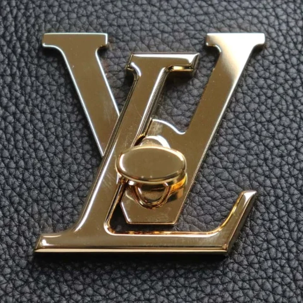 Louis Vuitton Vintage Pre-owned Leather totes Black Dames
