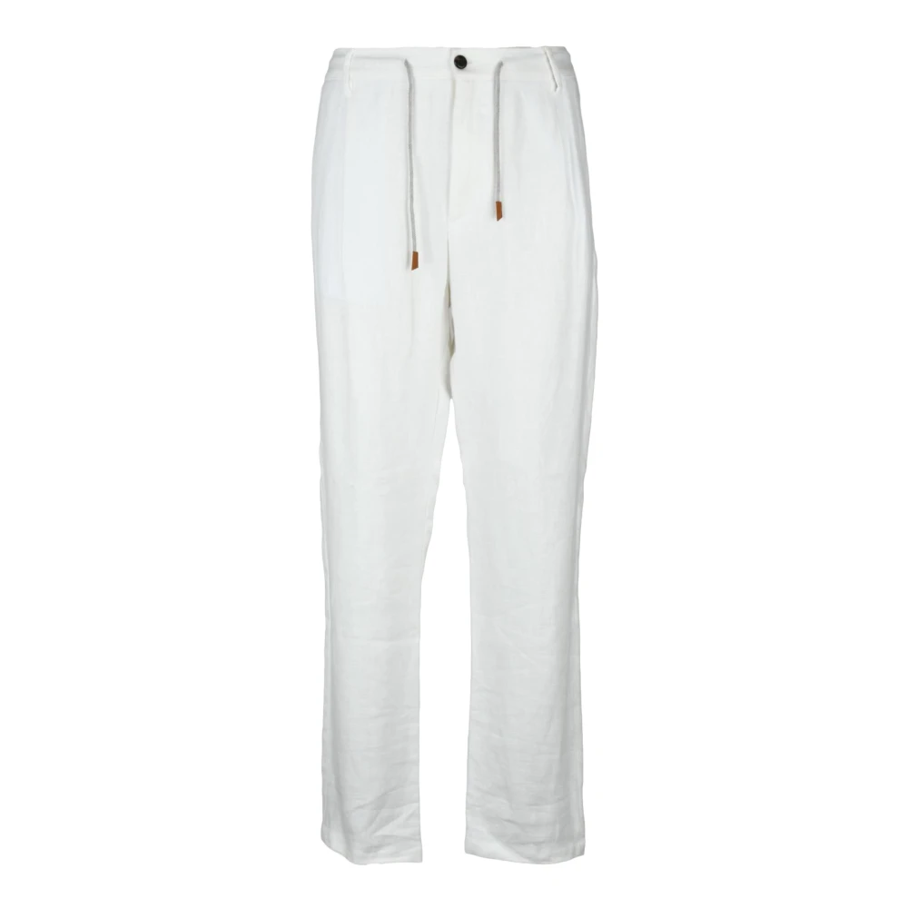 Trousers > Straight Trousers - - Eleventy - Modalova
