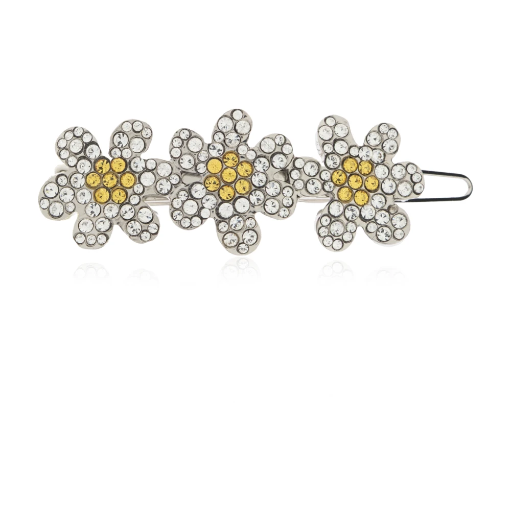 Marni Mujer Gris - Pasador Con Cristales Brillantes - Accessories - One Size