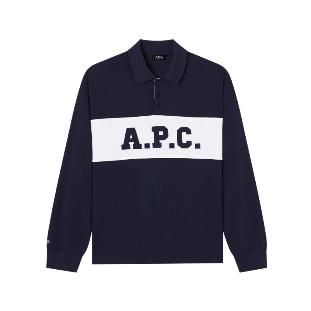 A.p.c. Uomo Blu - Alexis Polo - Tops - M