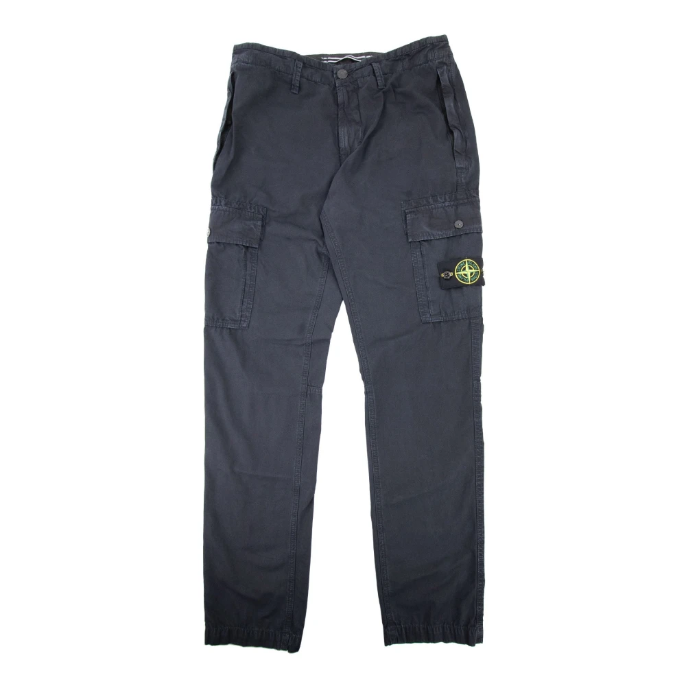Stone Island Casual Cargo Broek Black Heren