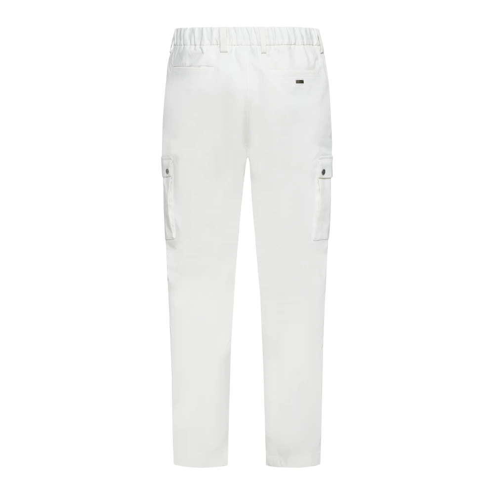 Herno Witte Resort Broek White Heren
