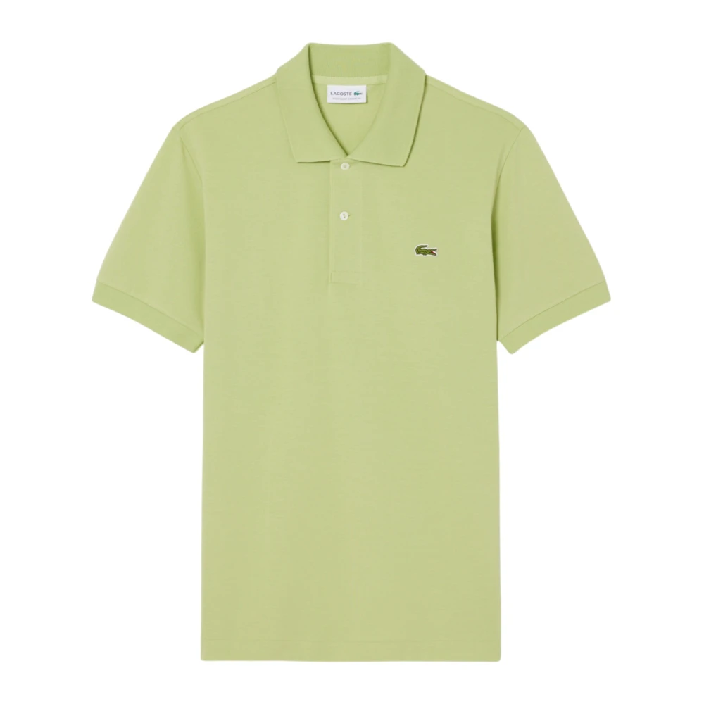 Lacoste Men's Green Polo Shirts, S, Polo L.12.12 Light