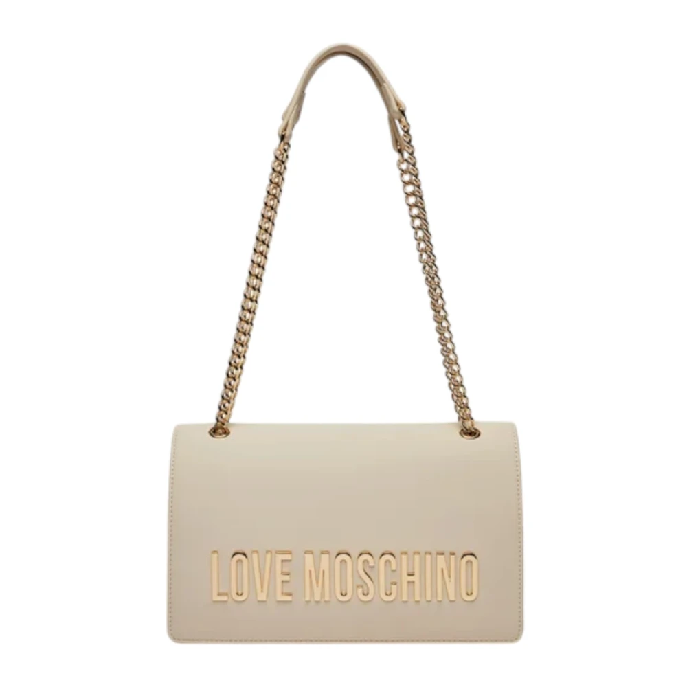 Love Moschino Stijlvolle schoudertas voor vrouwen Brown Dames