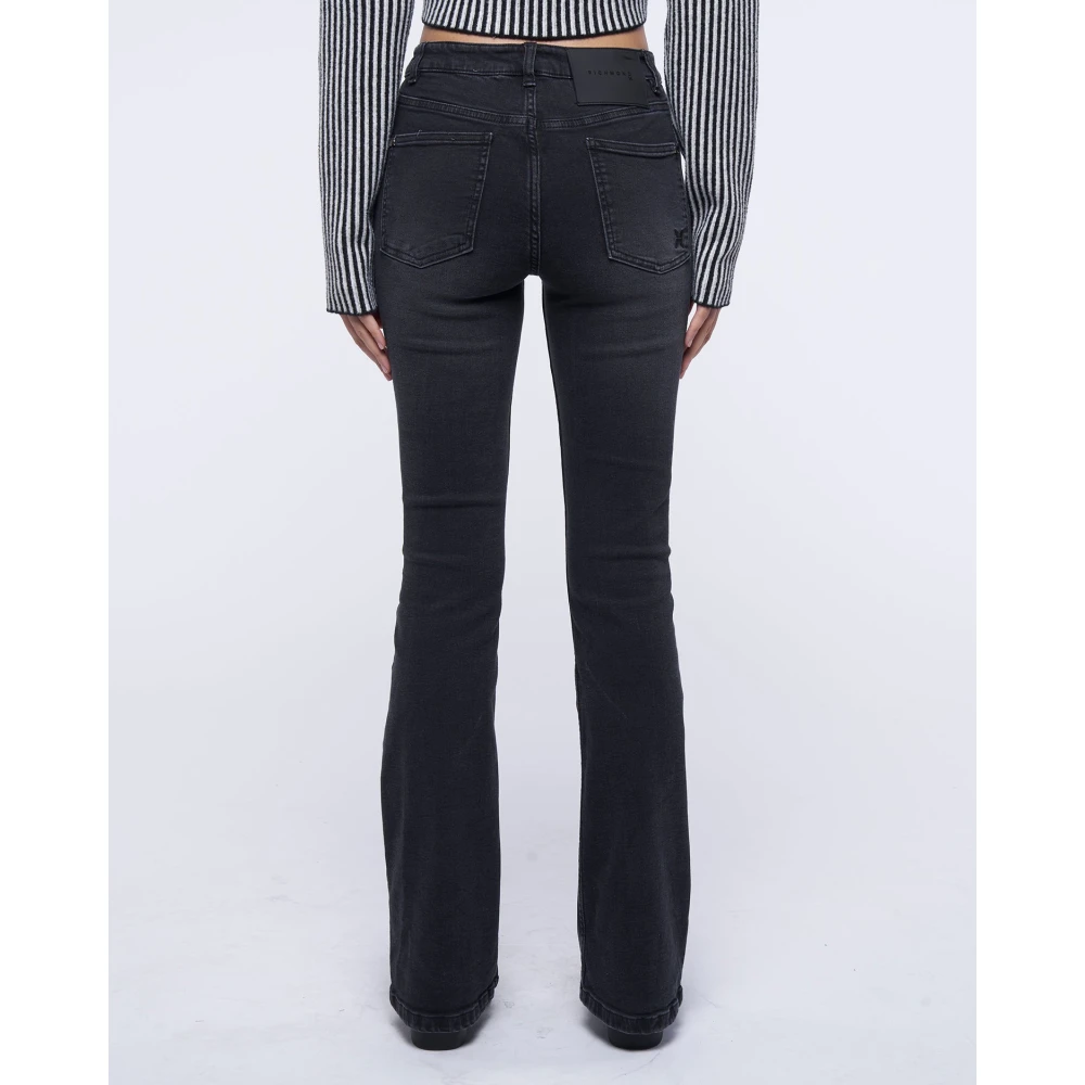 John Richmond Jeans straight leg Black Dames