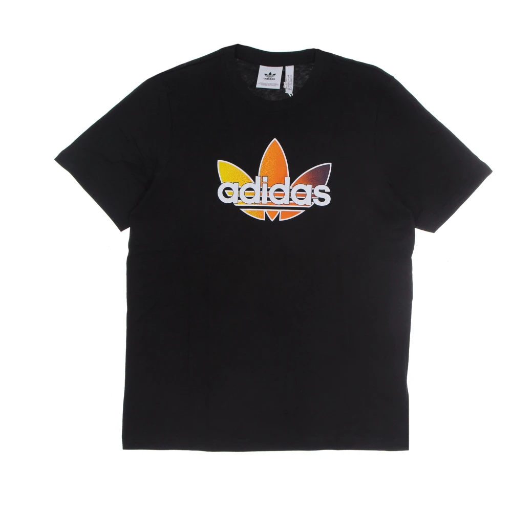 Adidas Sport Grafisch T-shirt Zwart Multi Black Heren