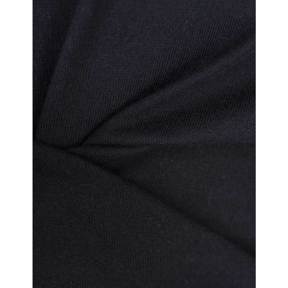 Vince Blauwe Wollen Kasjmier Hoodie Blue Heren