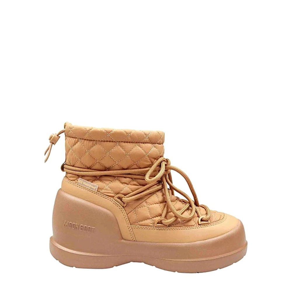 Moon Boot Women's Beige - Winter Boots - 6 Uk - Shoes