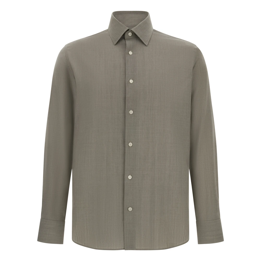 Boggi Milano Herren Beige Shirts, Mgröße: